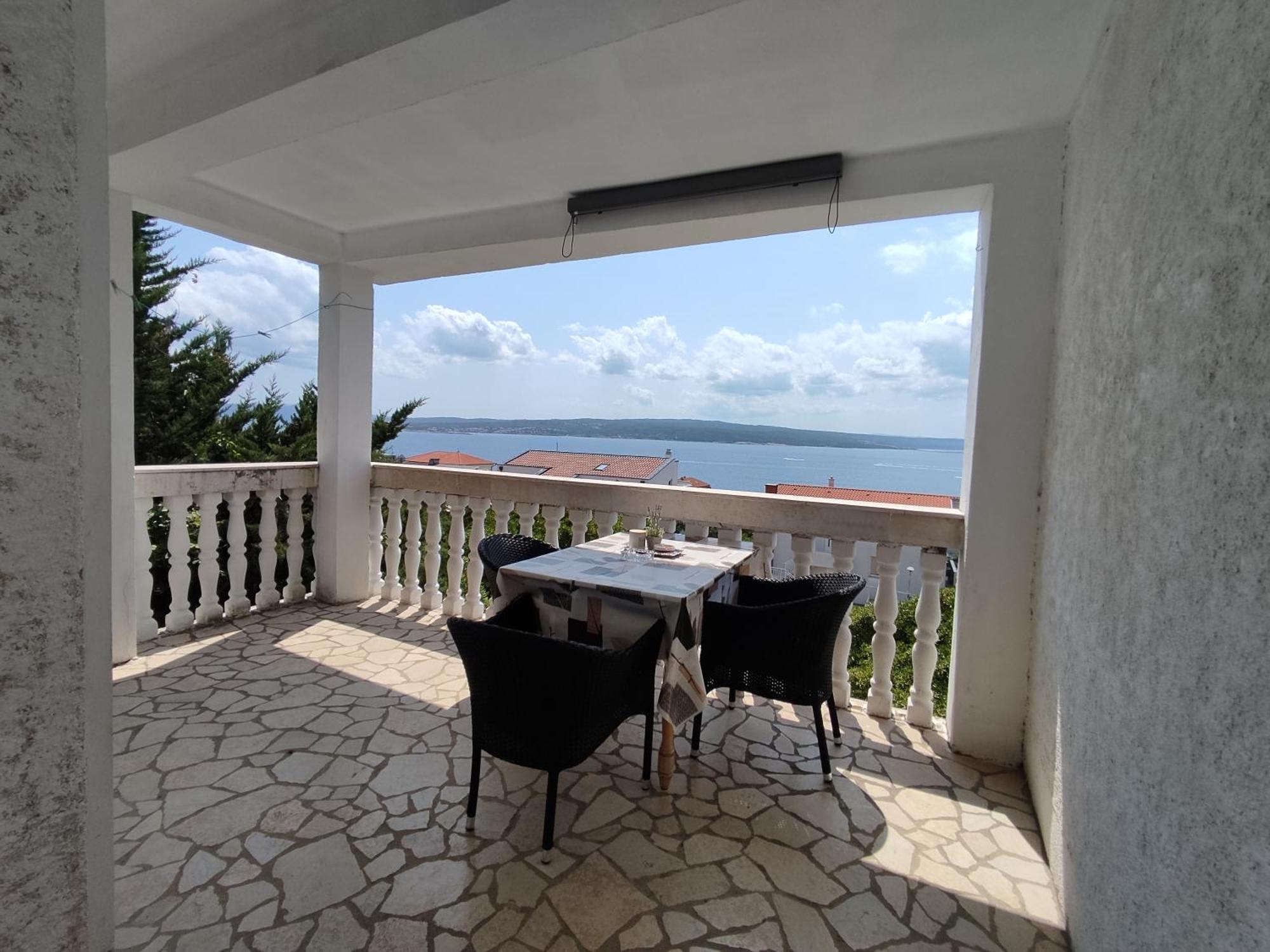 Panorama View Close Sandy Beach 100M To Talasoterapija, Crikvenica Exterior photo