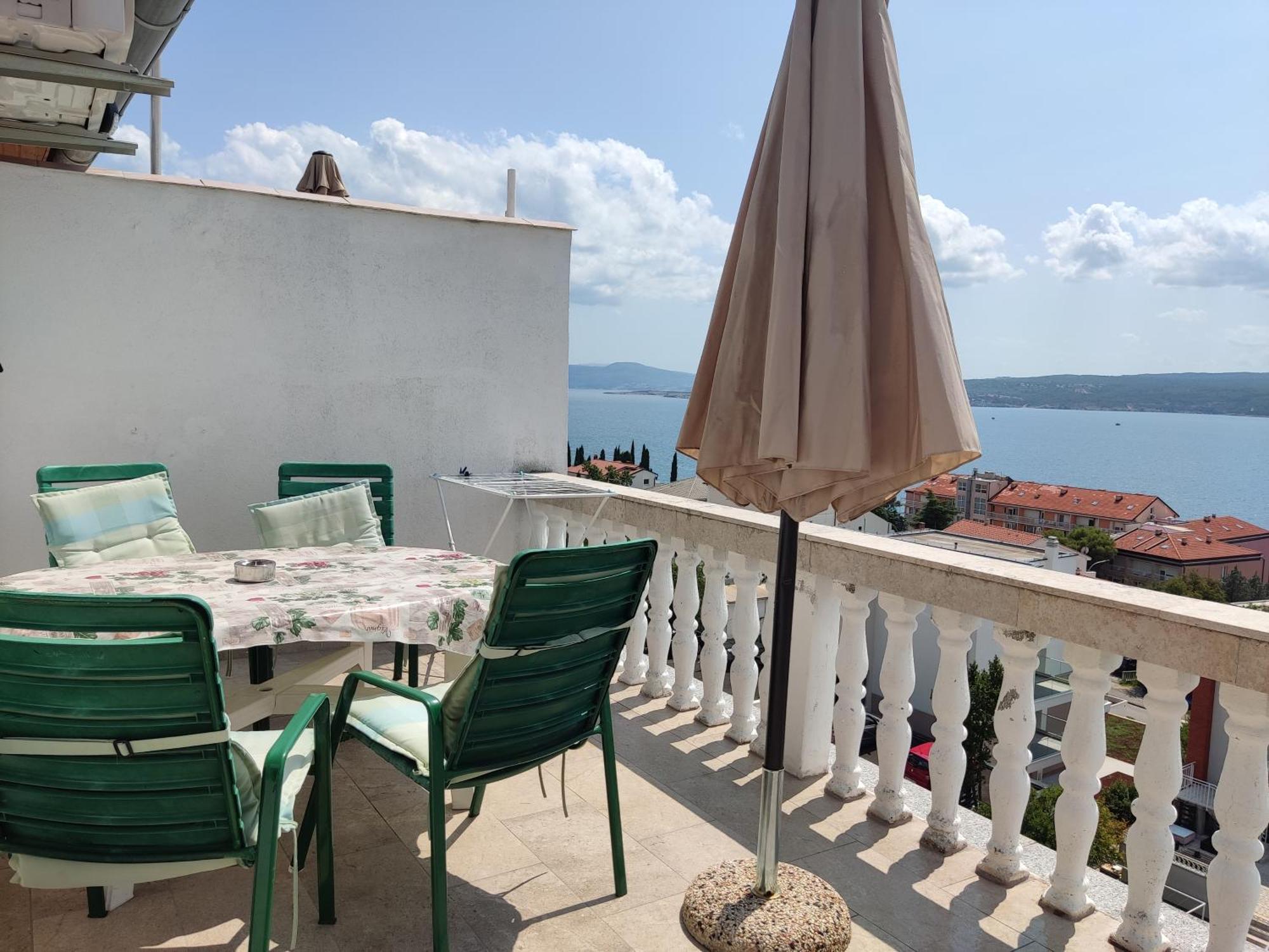 Panorama View Close Sandy Beach 100M To Talasoterapija, Crikvenica Exterior photo